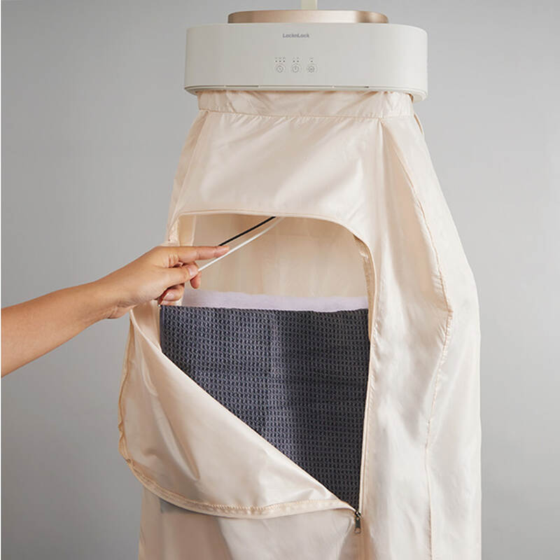 Máy sấy khuẩn quần áo LocknLocK,khử khuẩn tia UV,công nghệ sưởi PTC - END112IVY, , large image number null